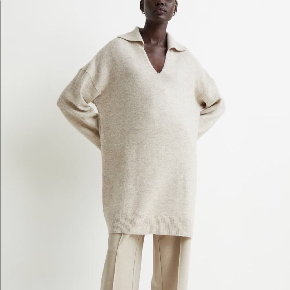 NWT ‼️ collared knit dress